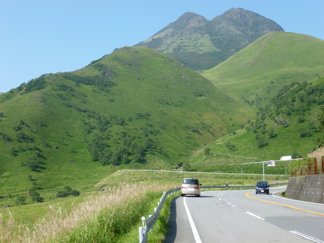 城島高原パークへと続く登り